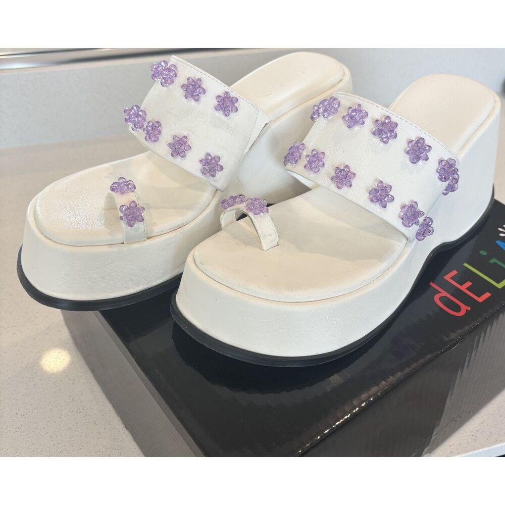 Delia's Platform Wedges Y2K